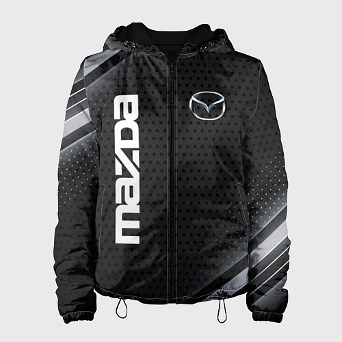 Женская куртка Mazda карбон / 3D-Черный – фото 1