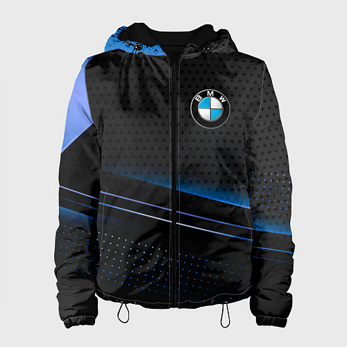 Женская куртка Bmw abstraction / 3D-Черный – фото 1