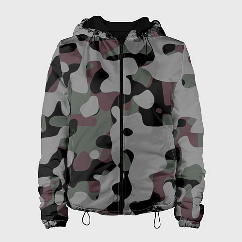 Женская куртка Камуфляж Urban Night / 3D-Черный – фото 1