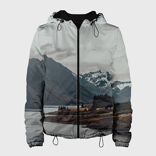 Женская куртка Островoк на озере / 3D-Черный – фото 1