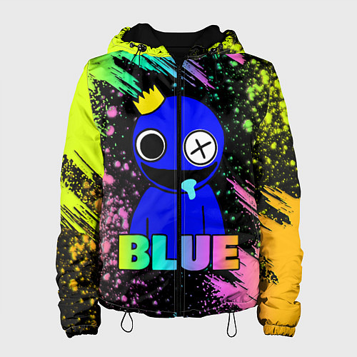 Женская куртка Rainbow Friends - Blue / 3D-Черный – фото 1
