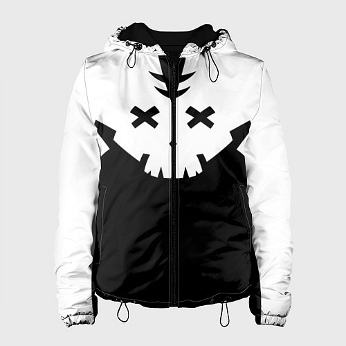 Женская куртка Татуировка Ребекки - ЧБ / 3D-Черный – фото 1