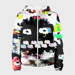 Куртка с капюшоном женская Плохие парни 2, цвет: 3D-белый