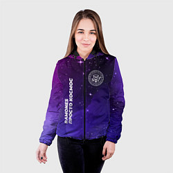 Куртка с капюшоном женская Ramones просто космос, цвет: 3D-черный — фото 2