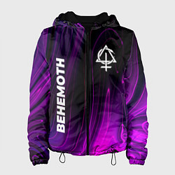 Куртка с капюшоном женская Behemoth violet plasma, цвет: 3D-черный