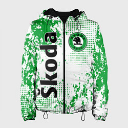 Женская куртка Skoda auto logo