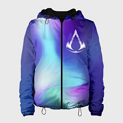 Куртка с капюшоном женская Assassins Creed northern cold, цвет: 3D-черный