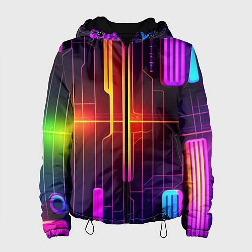 Женская куртка Неонка / 3D-Черный – фото 1