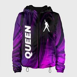 Куртка с капюшоном женская Queen violet plasma, цвет: 3D-черный