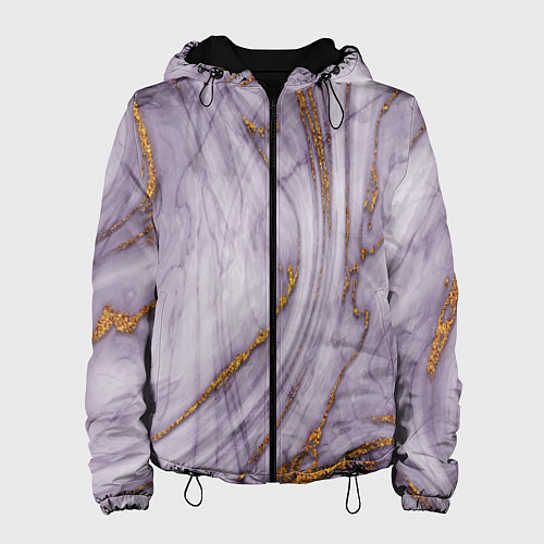 Женская куртка Grey golden style / 3D-Черный – фото 1
