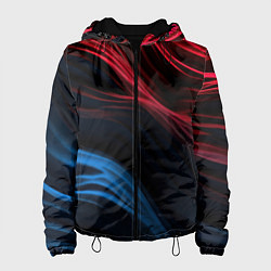 Женская куртка Blue red black