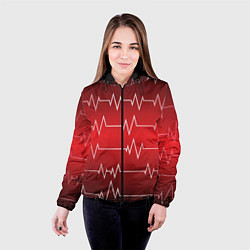 Куртка с капюшоном женская Pulse, цвет: 3D-черный — фото 2
