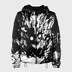 Куртка с капюшоном женская Dead inside sf, цвет: 3D-черный