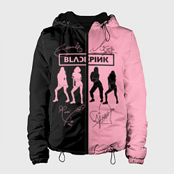 Женская куртка Blackpink силуэт девушек