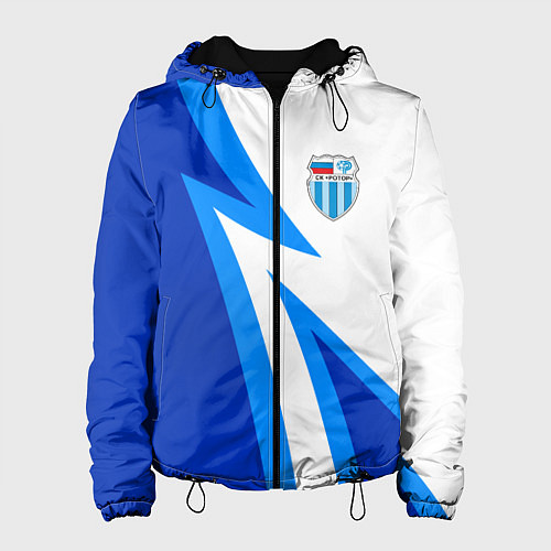 Женская куртка Волгоградский ротор - клуб / 3D-Черный – фото 1