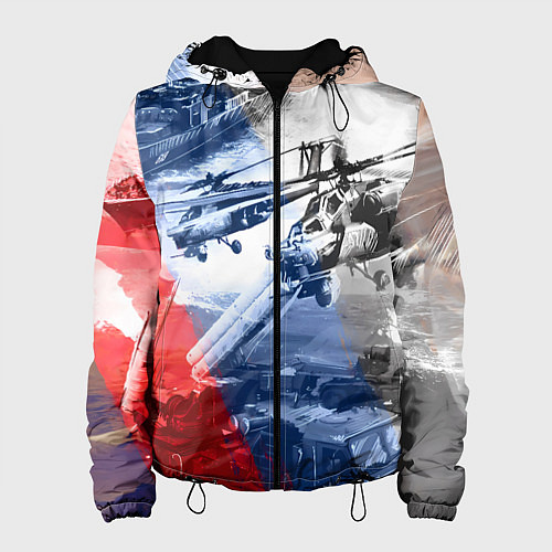 Женская куртка Армия РФ / 3D-Черный – фото 1