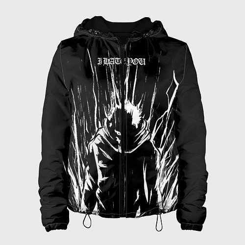 Женская куртка Итадори в ярости - Магическая битва / 3D-Черный – фото 1