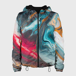 Куртка с капюшоном женская Палитра масло, цвет: 3D-черный