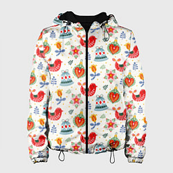 Женская куртка Рождественские узоры