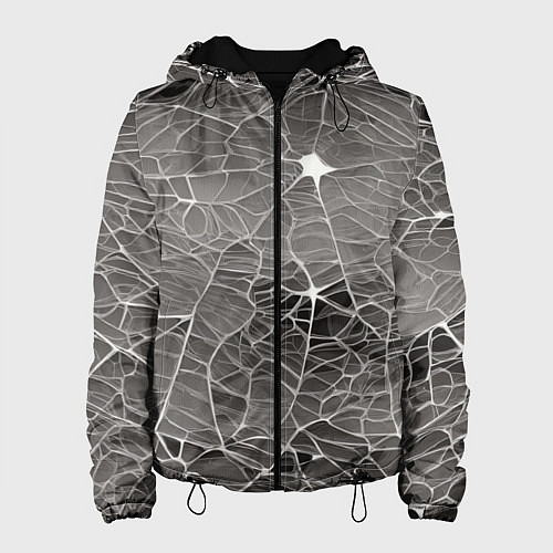 Женская куртка Паутина паука / 3D-Черный – фото 1