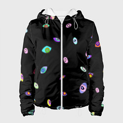 Куртка с капюшоном женская Kaufmo Abstracted The Amazing Digital Circus, цвет: 3D-белый