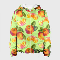 Женская куртка Мандарины с дольками