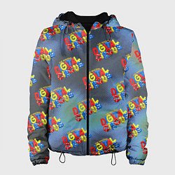 Женская куртка The amazing digital circus pattern