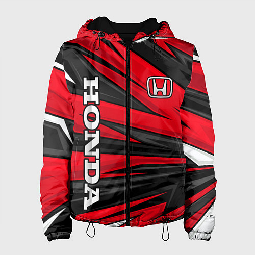 Женская куртка Red sport - honda / 3D-Черный – фото 1