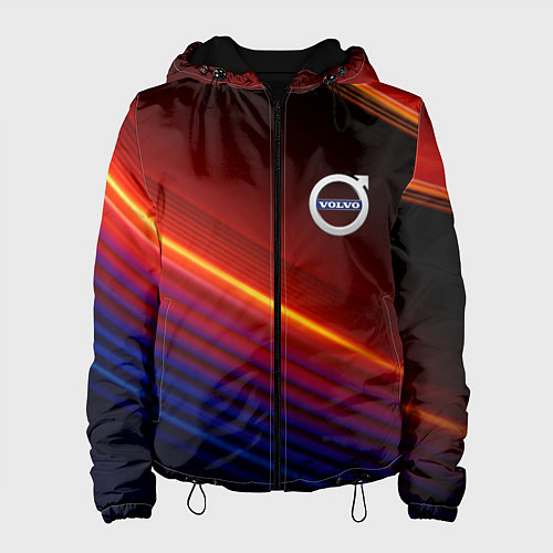 Женская куртка Volvo neon gradient auto / 3D-Черный – фото 1