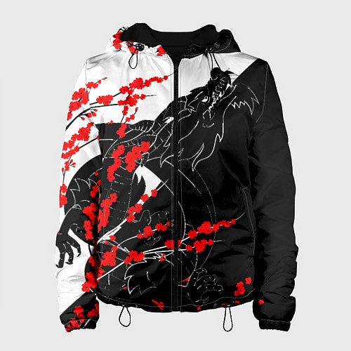 Женская куртка Tokyo Dragon / 3D-Черный – фото 1