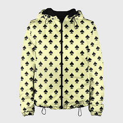 Женская куртка Пиковая масть светло-жёлтый