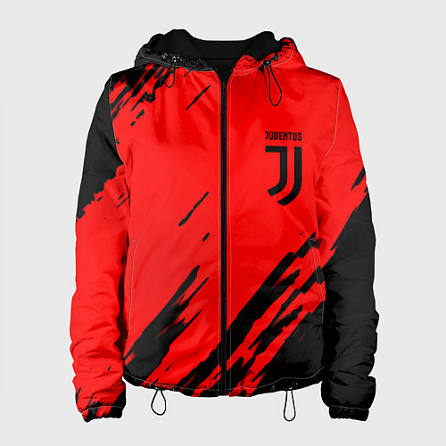 Женская куртка Juventus краски спорт фк / 3D-Черный – фото 1