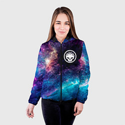 Куртка с капюшоном женская The Offspring space rock, цвет: 3D-черный — фото 2