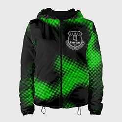 Куртка с капюшоном женская Everton sport halftone, цвет: 3D-черный