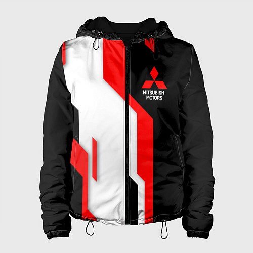 Женская куртка Mitsubishi red uniform / 3D-Черный – фото 1