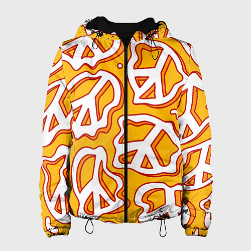 Женская куртка Pattern peace / 3D-Черный – фото 1