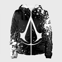 Женская куртка White logo of assasin