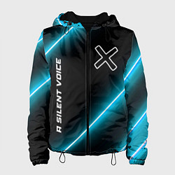 Куртка с капюшоном женская A Silent Voice неоновые лампы, цвет: 3D-черный
