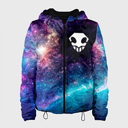 Куртка с капюшоном женская Bleach space anime, цвет: 3D-черный