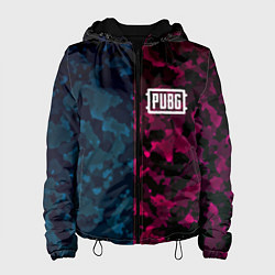 Женская куртка PUBG camo texture