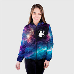 Куртка с капюшоном женская Cowboy Bebop space anime, цвет: 3D-черный — фото 2