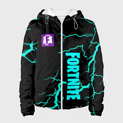 Куртка с капюшоном женская Fortnite storm games, цвет: 3D-белый