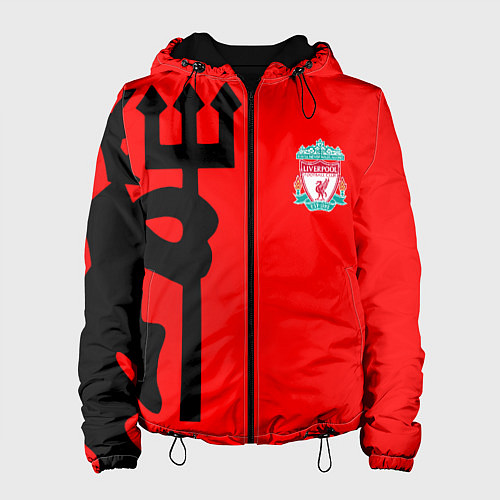 Женская куртка Liverpool fc sport steel / 3D-Черный – фото 1