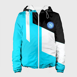 Куртка с капюшоном женская Napoli geometry fc, цвет: 3D-белый