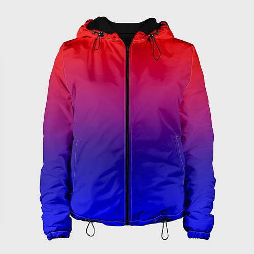 Женская куртка Битва градиентов / 3D-Черный – фото 1