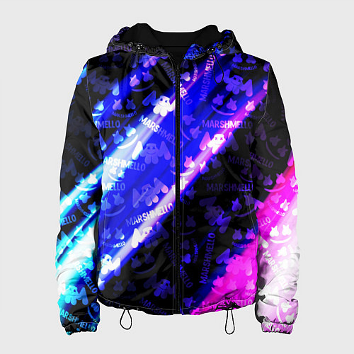 Женская куртка Marshmello neon steel / 3D-Черный – фото 1