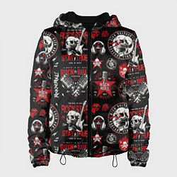 Женская куртка High voltage rock and roll forever