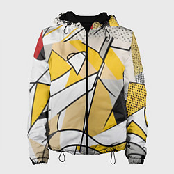 Женская куртка Абстракция поп-арт геометрия