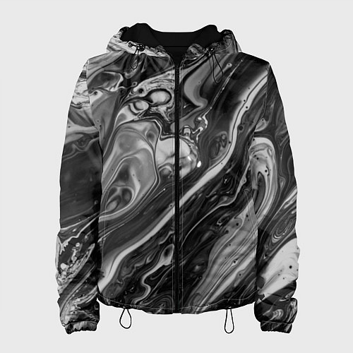 Женская куртка Чернила / 3D-Черный – фото 1