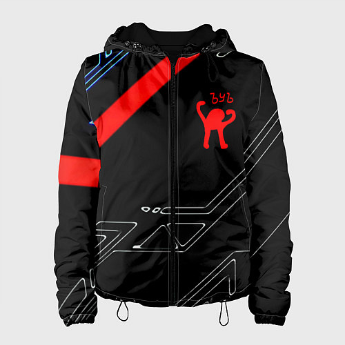 Женская куртка Ъуъ Съука sport geometry / 3D-Черный – фото 1